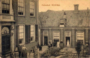 Het Feithenhof 1910 - Ansichtkaart bewoners het Feithenhof